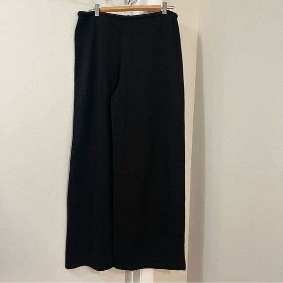 Zara Black Drawstring  Pants Size Large - Picture 3 of 4